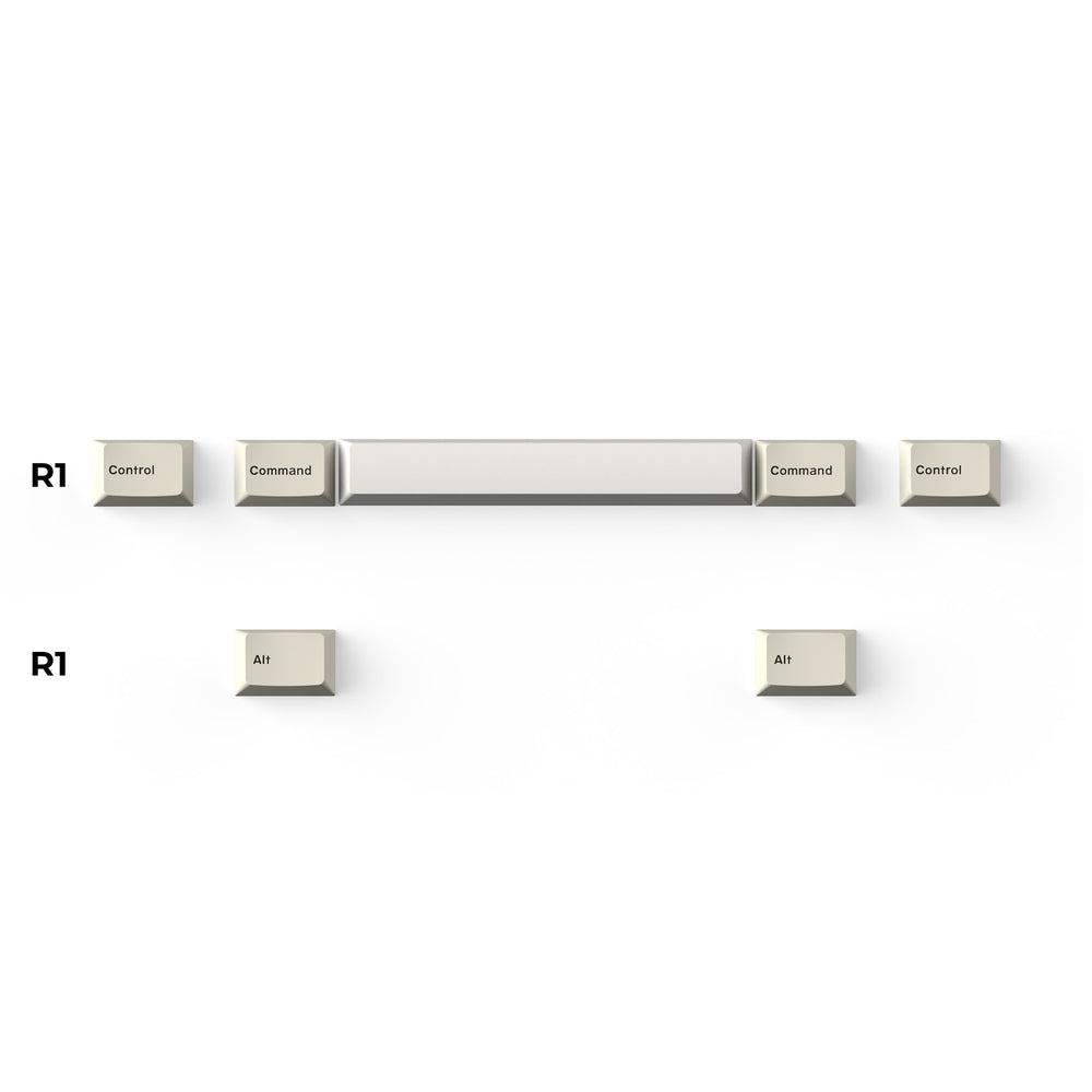 Cherry Profile Double - Shot PBT Full Set Keycaps - Camel