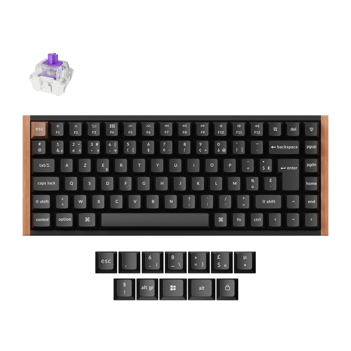 Keychron K2 HE Wireless Magnetic Switch Custom Keyboard ISO Layout Collection