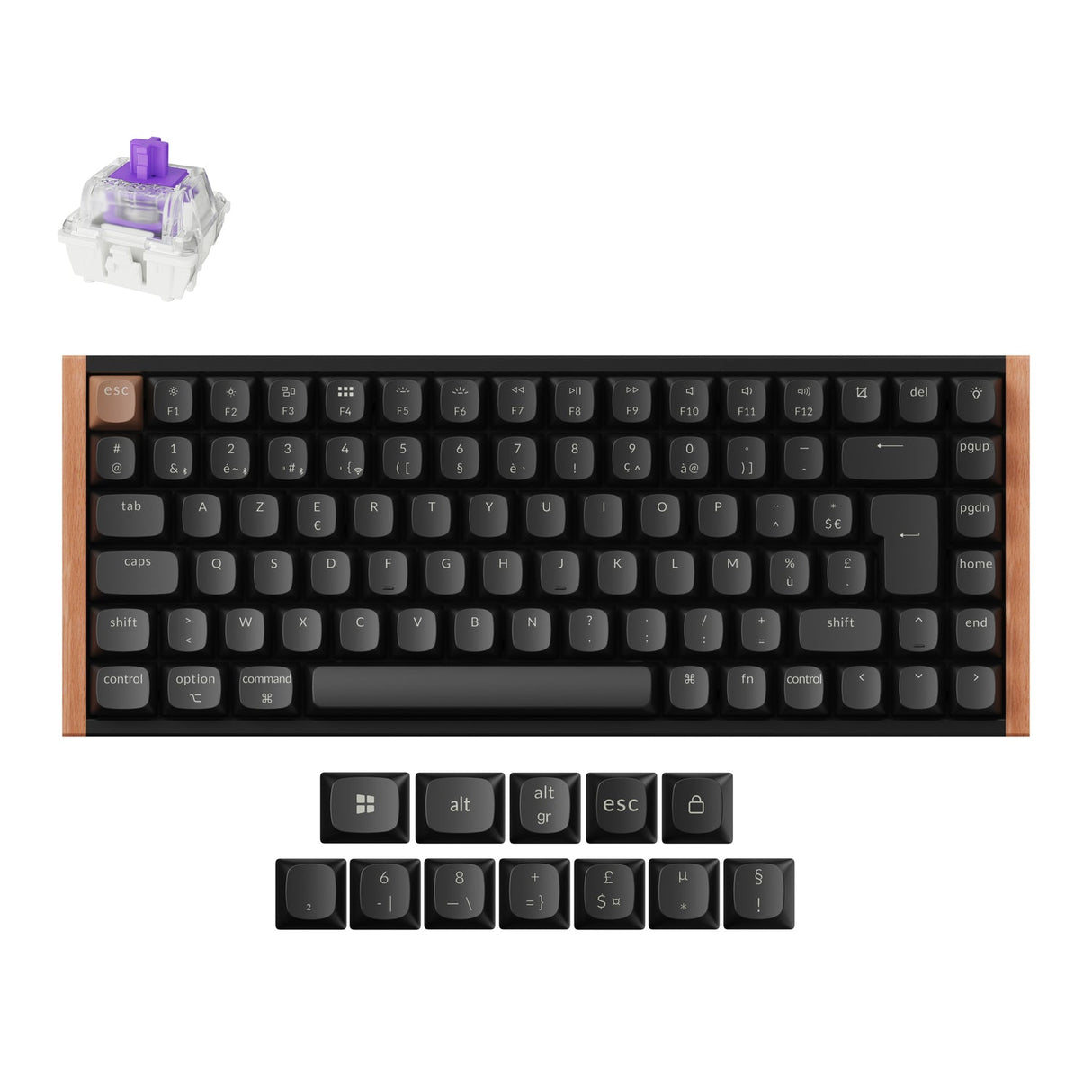 Keychron K2 HE Wireless Magnetic Switch Custom Keyboard ISO Layout Collection