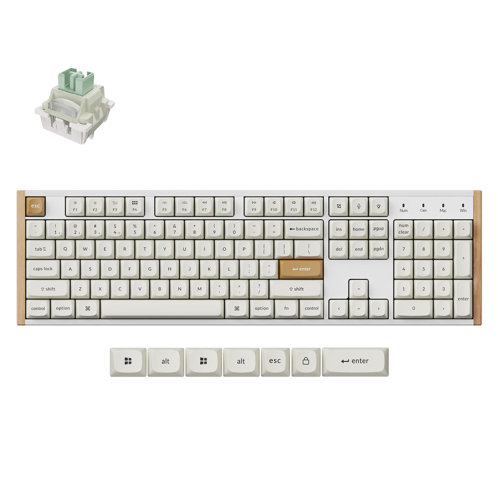 Keychron K10 HE Wireless Magnetic Switch Custom Keyboard (US ANSI Layout)