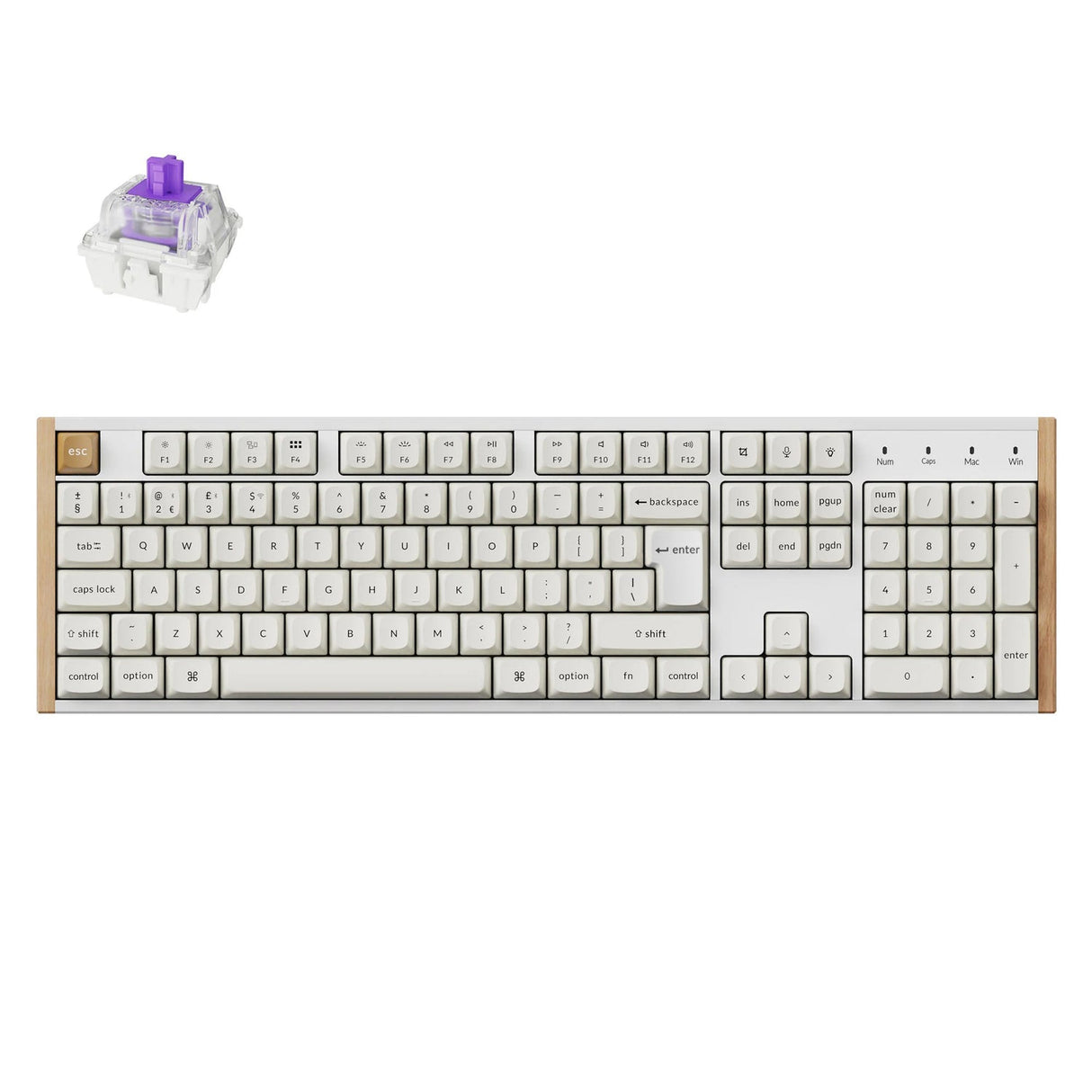 Keychron K10 HE Wireless Magnetic Switch Custom Keyboard ISO Layout Collection