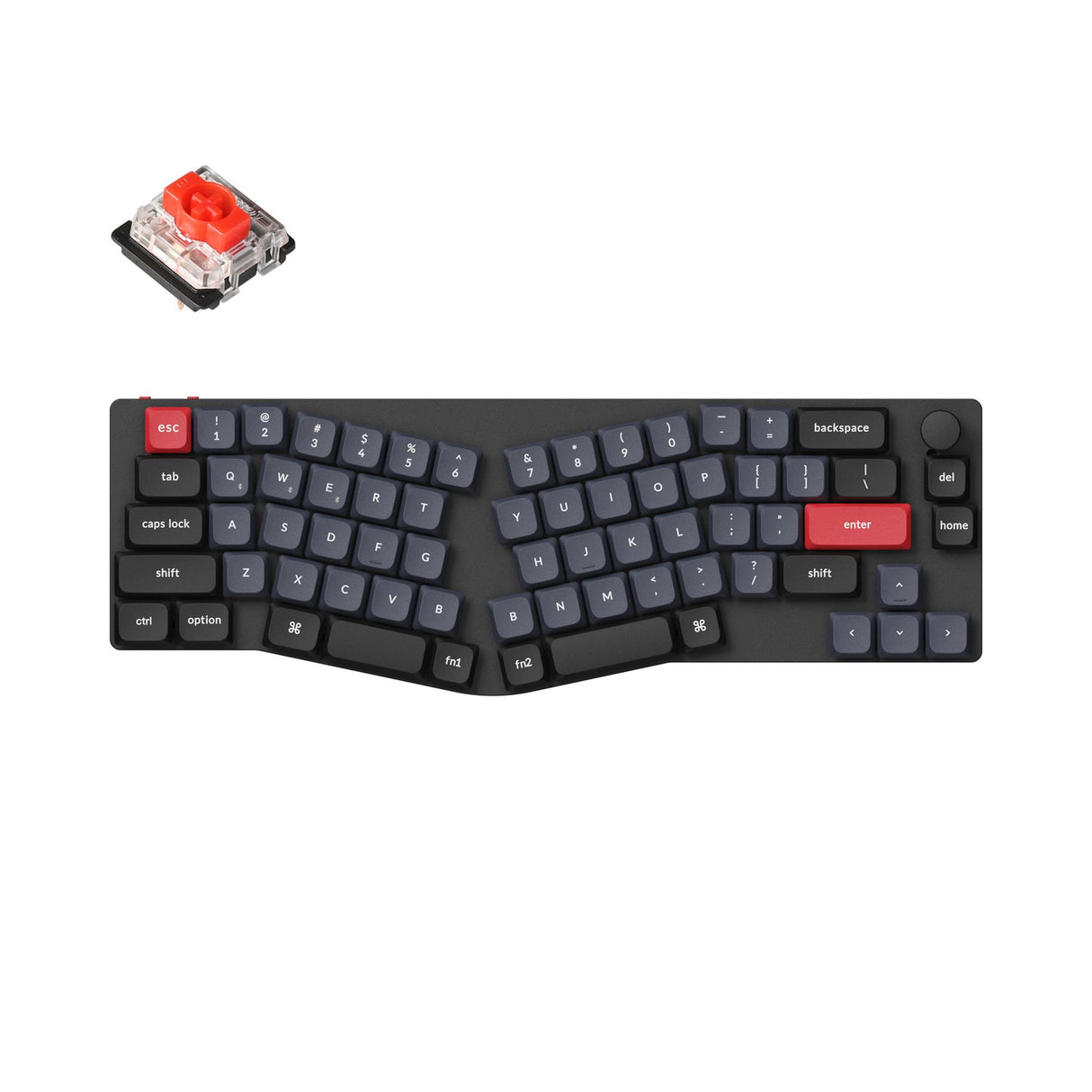 Keychron K11 Pro (Alice Layout) QMK/VIA Wireless Custom Mechanical Keyboard (US ANSI Layout)
