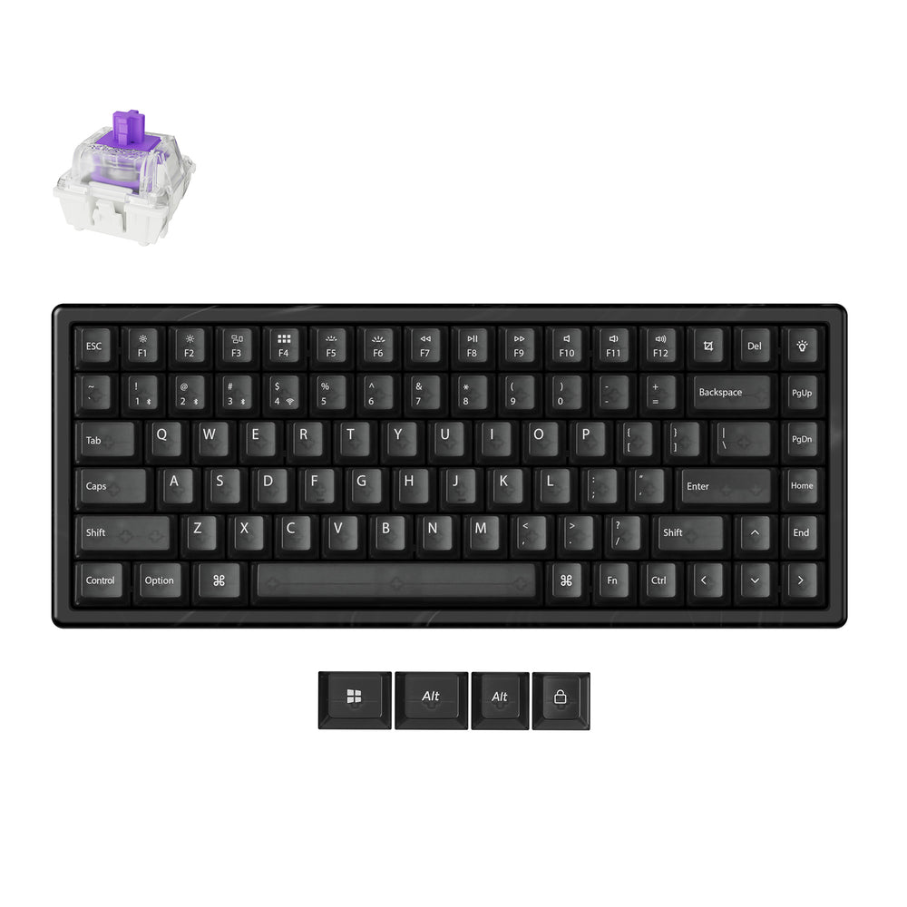 Keychron K2 HE Wireless Magnetic Switch Custom Keyboard - Resin Edition (US ANSI Layout)