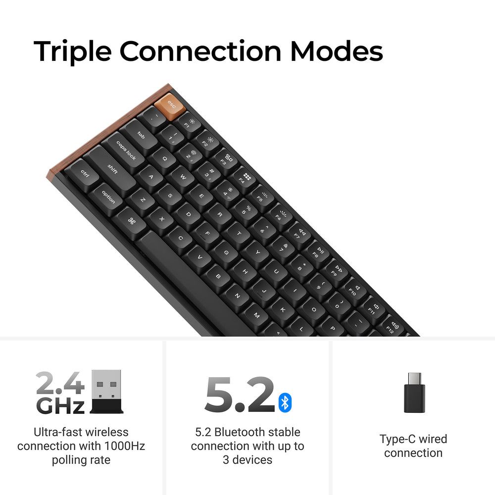 Keychron K3 Max SE QMK Wireless Custom Mechanical Keyboard (US ANSI Layout)