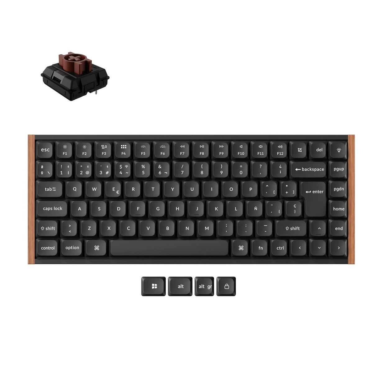 Keychron K3 Ultra 8K Wireless Custom Mechanical Keyboard ISO Layout Collection