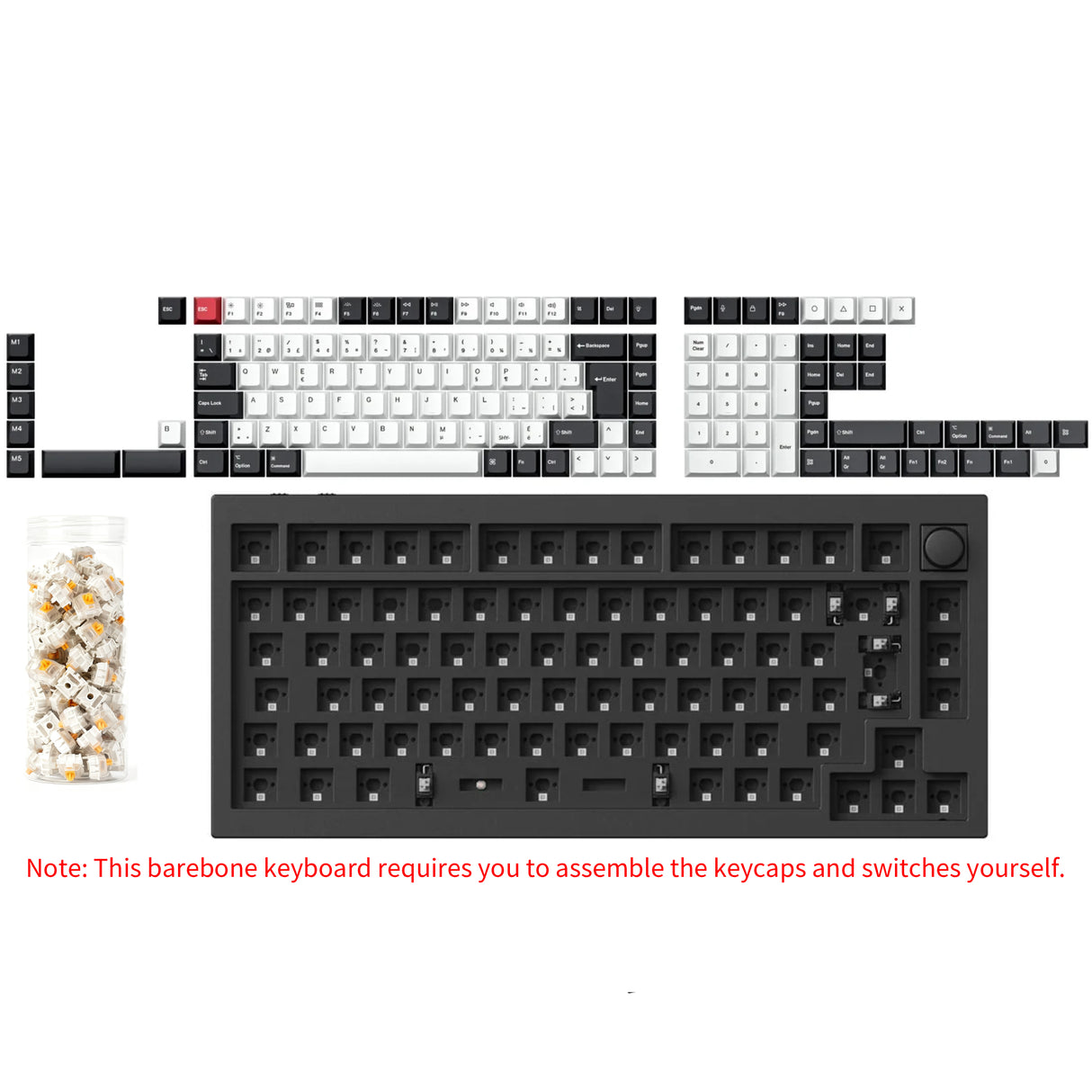 Keychron Q1 HE QMK Wireless Custom Keyboard ISO Layout Collection
