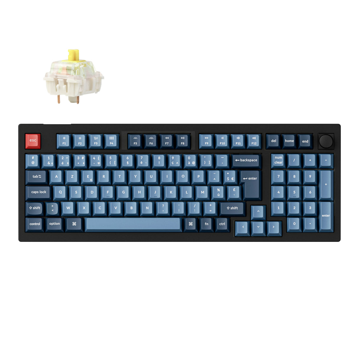 Keychron V5 Max QMK Wireless Custom Mechanical Keyboard ISO Layout Collection