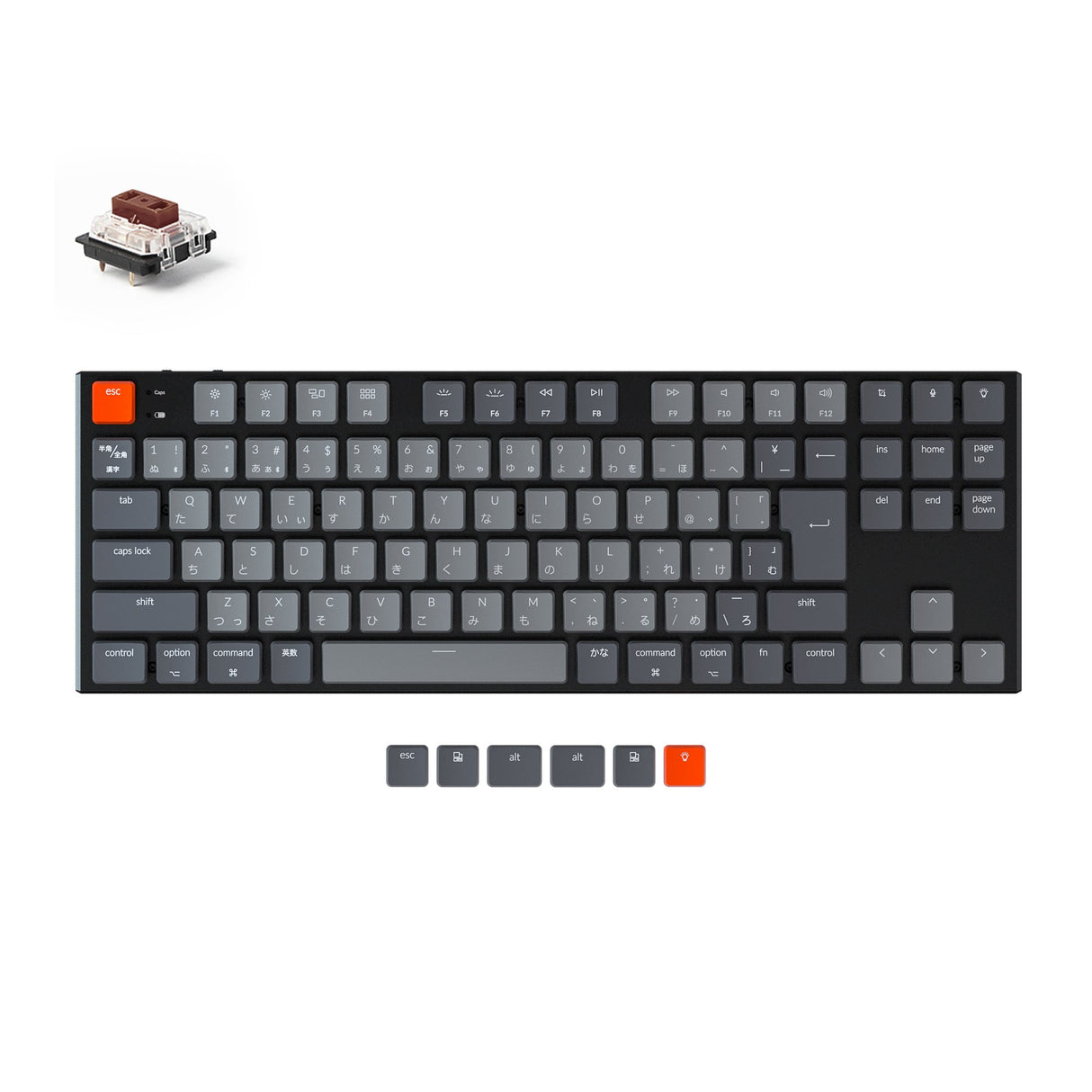 Keychron K1 Wireless Mechanical Keyboard (Japan JIS Layout) - Version 4