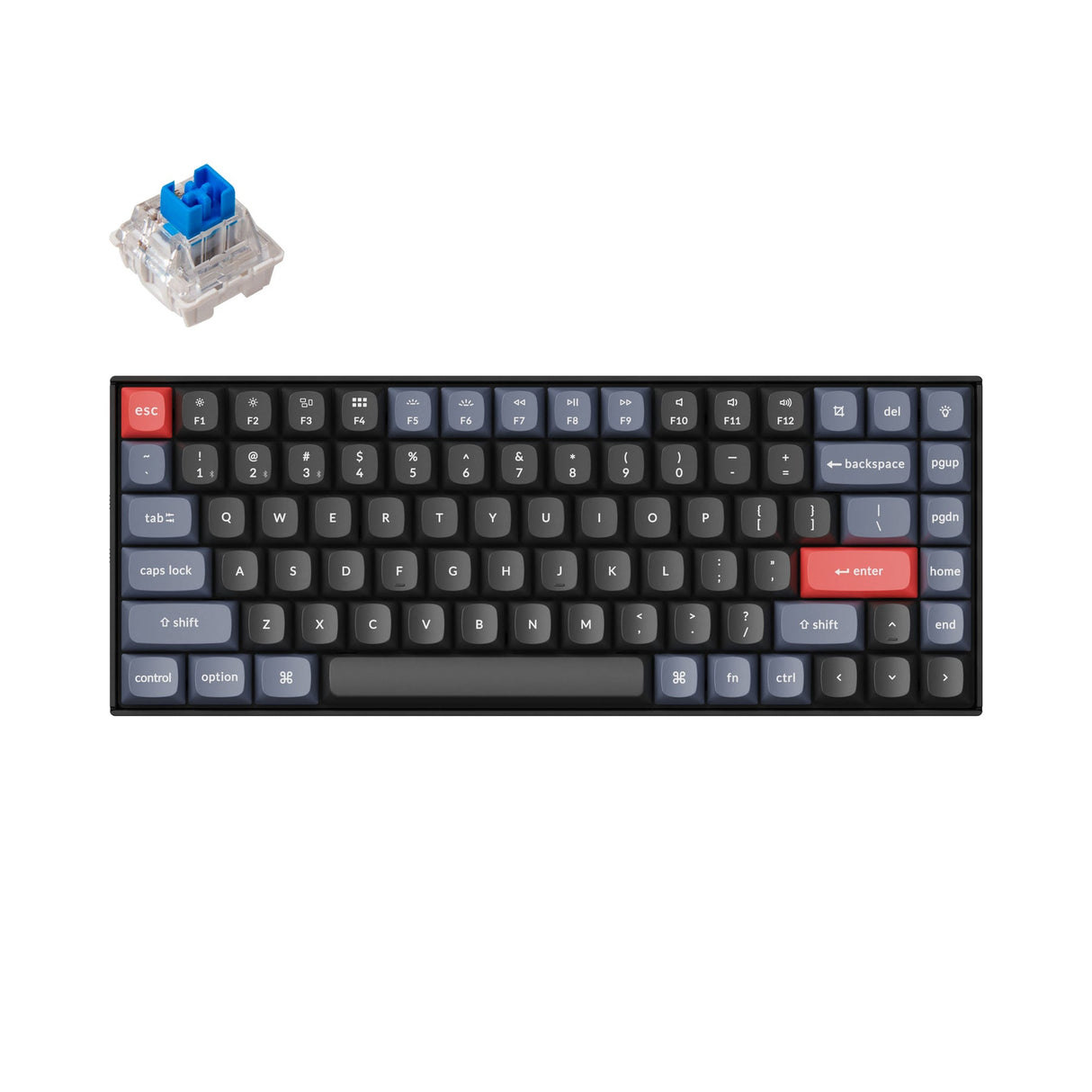 Keychron K2 Pro QMK/VIA Wireless Mechanical Keyboard (US ANSI Layout)