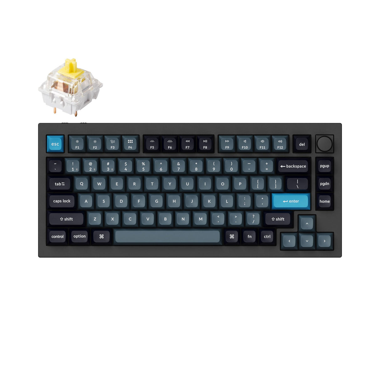 Keychron Q1 Pro QMK/VIA Wireless Custom Mechanical Keyboard (US ANSI Layout)