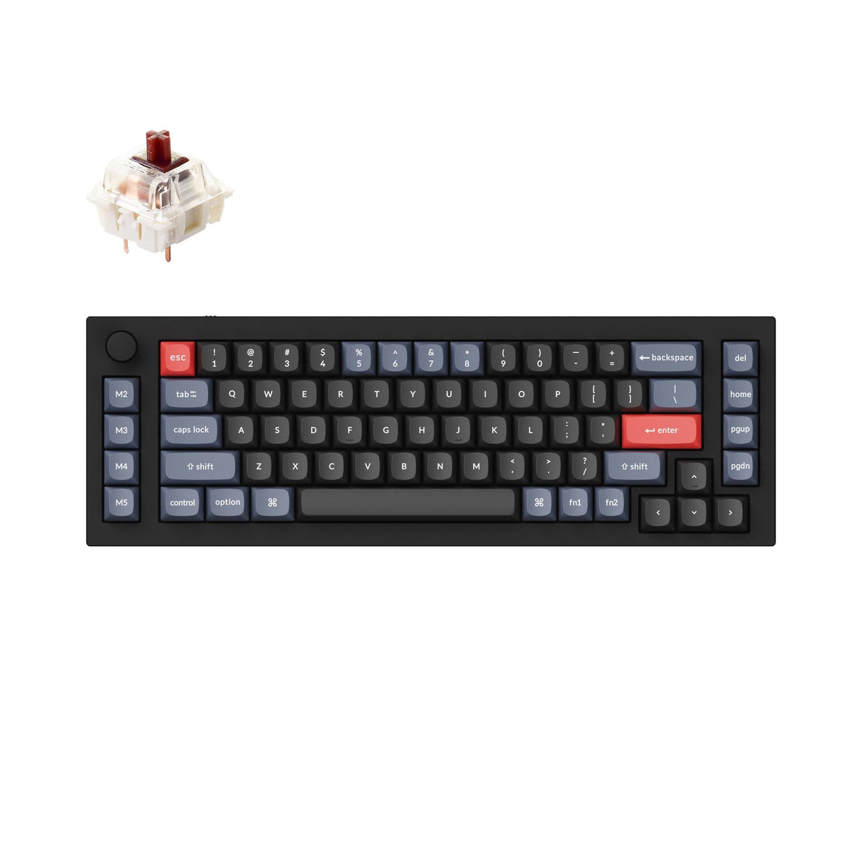 Keychron Q65 QMK Custom Mechanical Keyboard (US ANSI Layout)