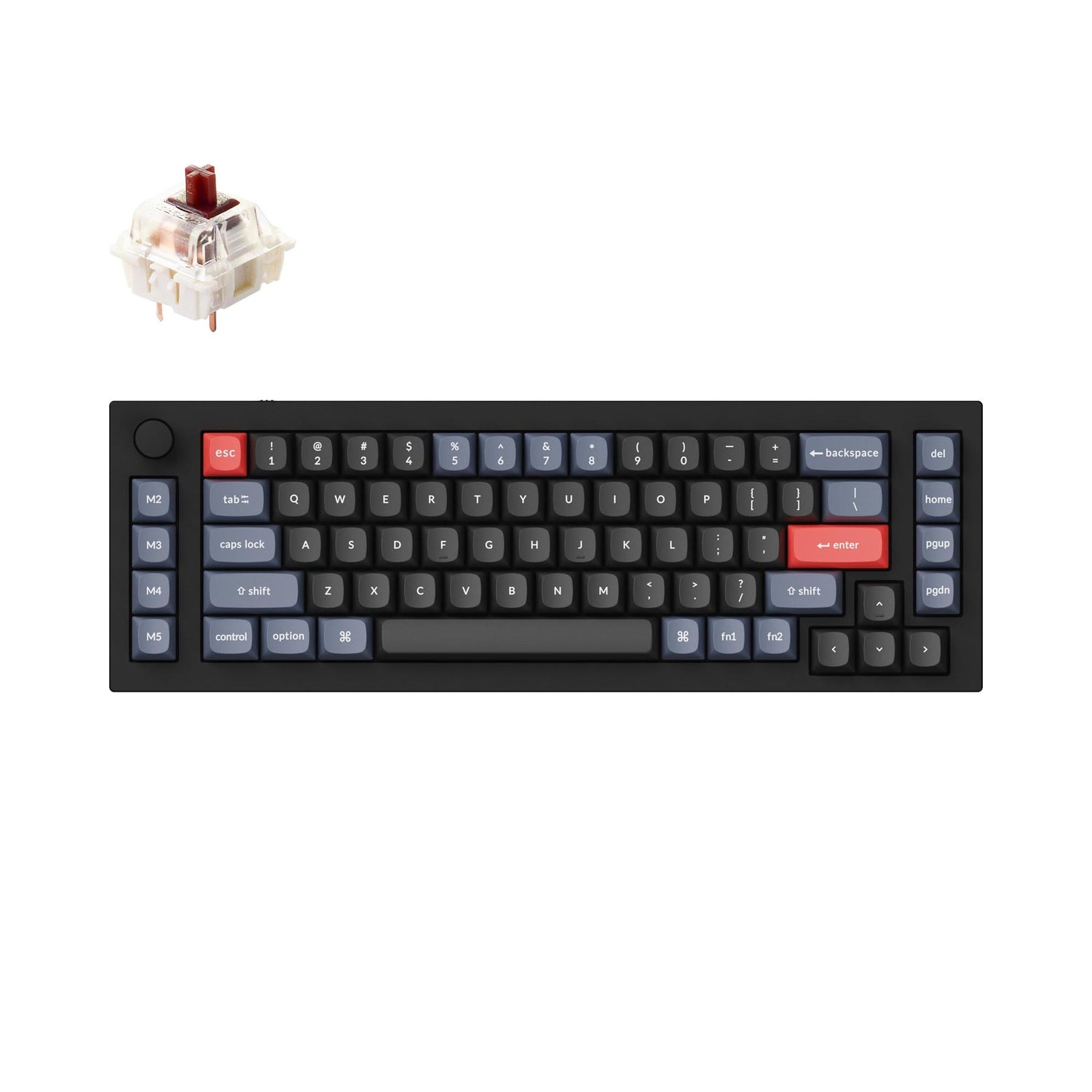 Keychron Q65 QMK Custom Mechanical Keyboard (US ANSI Layout)