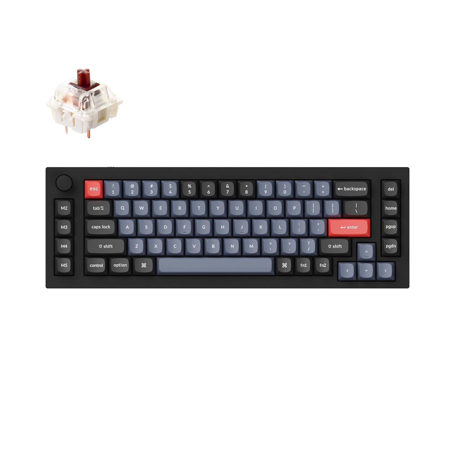 Keychron Q65 QMK Custom Mechanical Keyboard (US ANSI Layout)