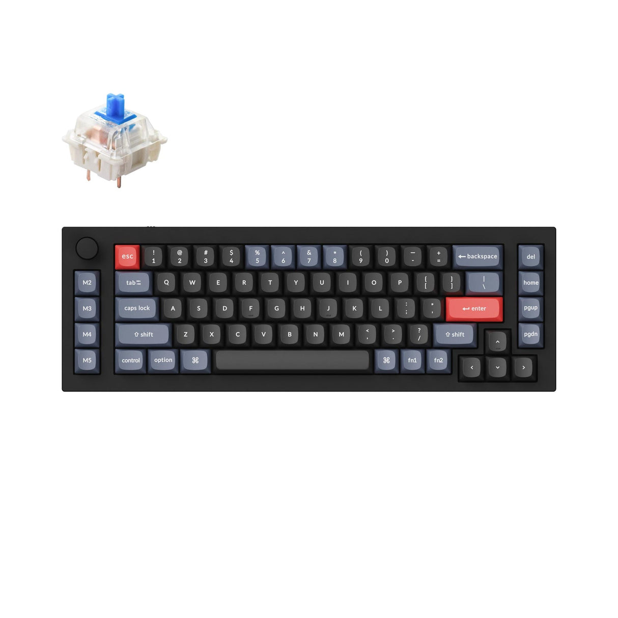 Keychron Q65 QMK Custom Mechanical Keyboard (US ANSI Layout)