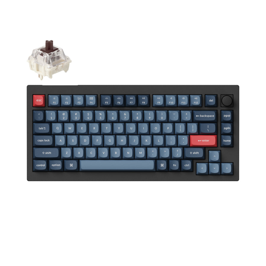 Keychron V1 Max QMK/VIA Wireless Custom Mechanical Keyboard (US ANSI Layout)