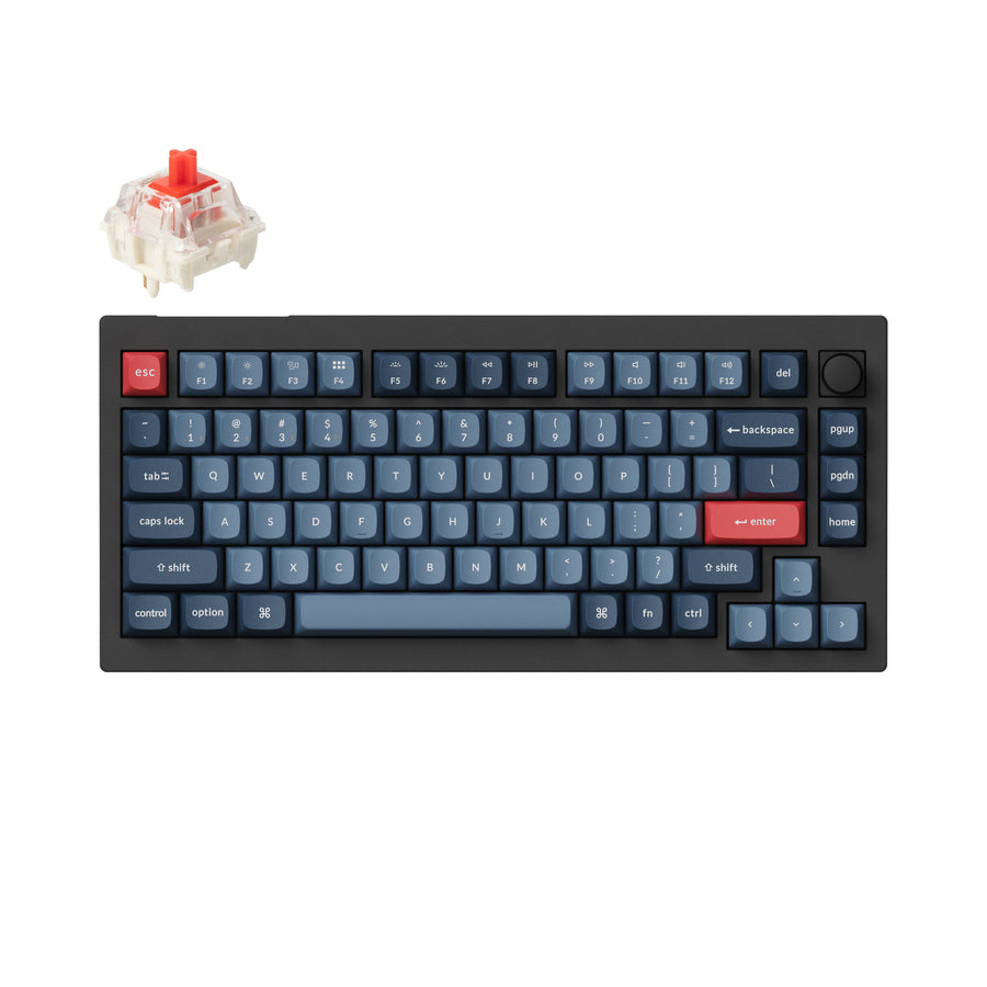 Keychron V1 Max QMK/VIA Wireless Custom Mechanical Keyboard (US ANSI Layout)