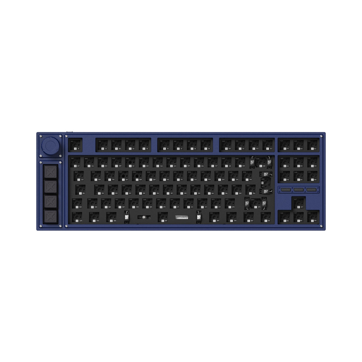 Lemokey L3 QMK/VIA Wireless Custom Mechanical Keyboard (US ANSI Layout)