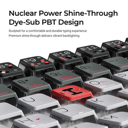 Bio-Individual - Nuclear Power Shine-through Dye-Sub PBT Full Keycap Set