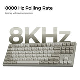 Keychron C1 Pro 8K QMK Wired Custom Mechanical Keyboard (US ANSI Layout)