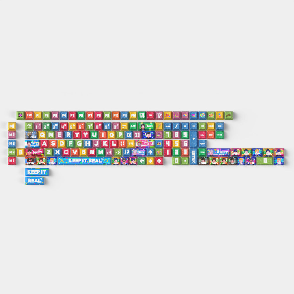Rapper - Cherry Profile Dye-Sub PBT Full Keycap Set – Keychron Canada