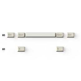 Cherry Profile Double - Shot PBT Full Set Keycaps - Camel