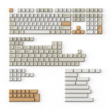 Cherry Profile Double - Shot PBT Full Set Keycaps - Camel