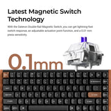 Combo: Keychron K2 HE Wireless Custom Keyboard + Silicone Palm Rest