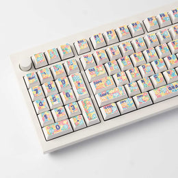 Graffiti Party - Cherry Profile Dye-Sub PBT Full Keycap Set