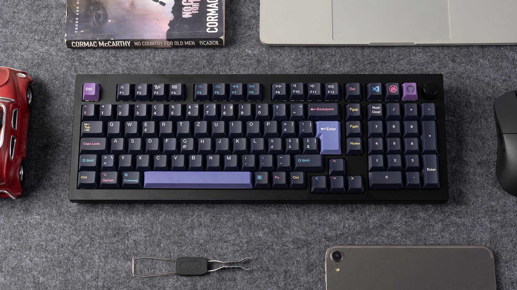 ISO Cherry Profile Dye-Sub PBT Full Set Keycap Set - Developer (Version 2)