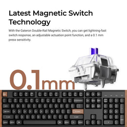 Keychron K10 HE Wireless Magnetic Switch Custom Keyboard (US ANSI Layout)