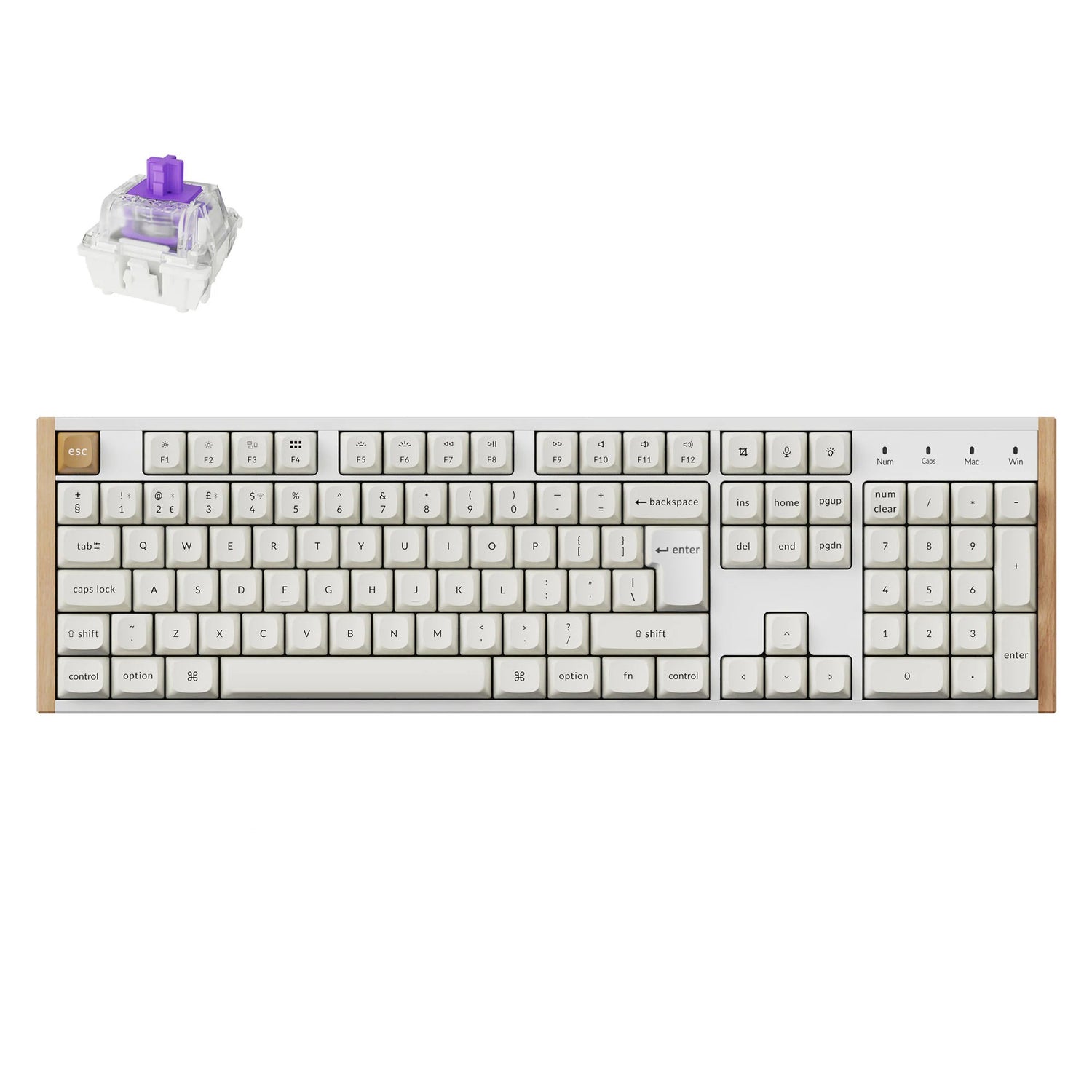 Keychron K10 HE Wireless Magnetic Switch Custom Keyboard ISO Layout Collection