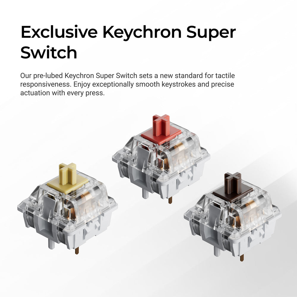 Keychron K10 Max QMK Wireless Mechanical Keyboard (US ANSI Layout)