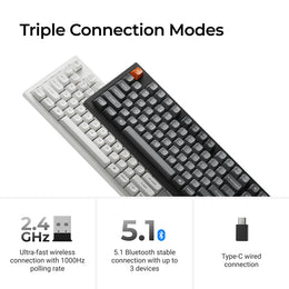 Keychron K10 Max QMK Wireless Mechanical Keyboard (US ANSI Layout)