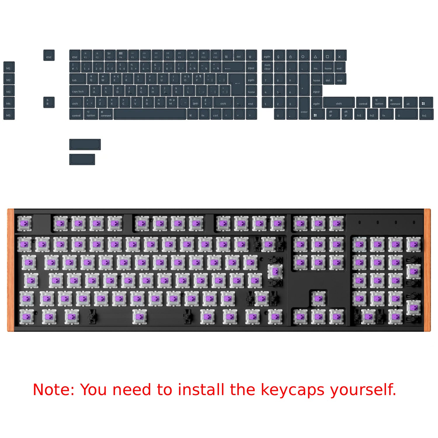 Keychron K10 HE Wireless Magnetic Switch Custom Keyboard ISO Layout Collection