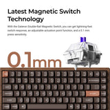 Keychron K2 HE Wireless Magnetic Switch Custom Keyboard (All-Wood Special Edition)  (US ANSI Layout)