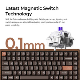 Keychron K2 HE Wireless Magnetic Switch Custom Keyboard (All-Wood Special Edition)  (US ANSI Layout)