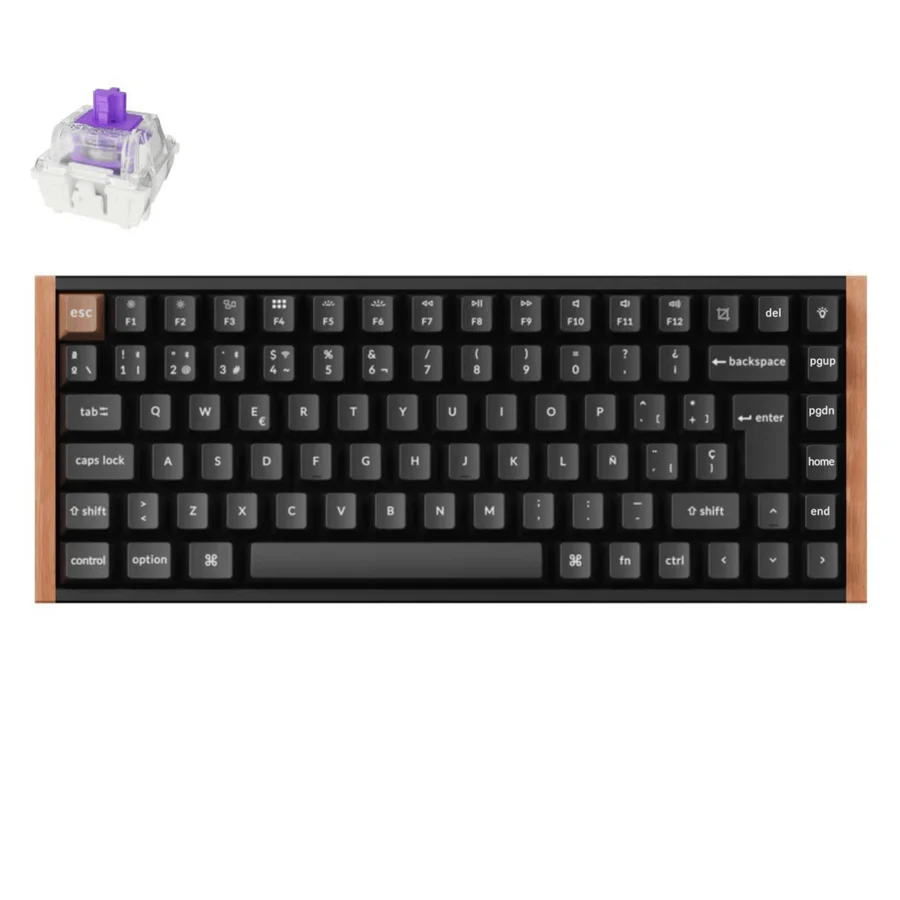Keychron K2 HE Wireless Magnetic Switch Custom Keyboard ISO Layout Col ...