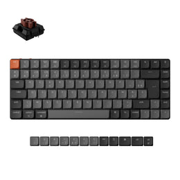 Keychron K3 Max QMK/VIA Wireless Custom Mechanical Keyboard ISO Layout Collection