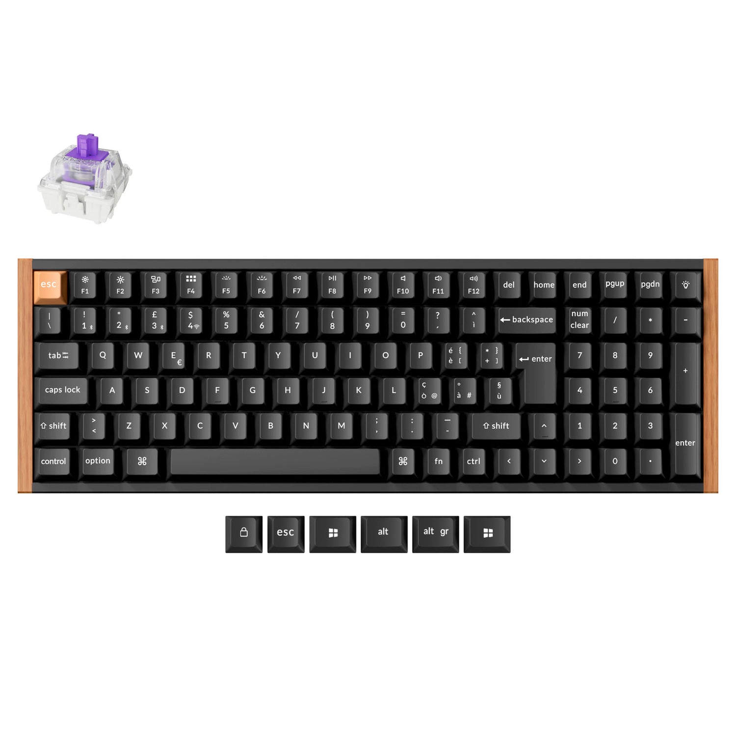 Keychron K4 HE Wireless Magnetic Switch Custom Keyboard ISO Layout Collection