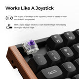 Keychron K8 HE Wireless Magnetic Switch Custom Keyboard (US ANSI Layout)
