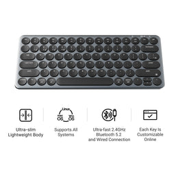 Keychron B3 Pro Ultra-Slim Wireless Keyboard (US ANSI Layout)
