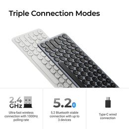 Keychron B3 Pro Ultra-Slim Wireless Keyboard (US ANSI Layout)