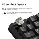 Keychron C0 HE Wired One Handed Magnetic Switch Gaming Keyboard