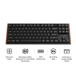 Keychron K1 Ultra 8K Wireless Custom Mechanical Keyboard (US ANSI Layout)