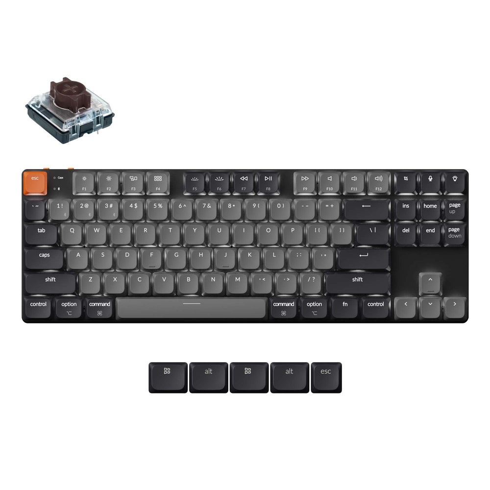 Keychron K1 QMK Wireless Mechanical Keyboard (Version 6) (US ANSI Layout)