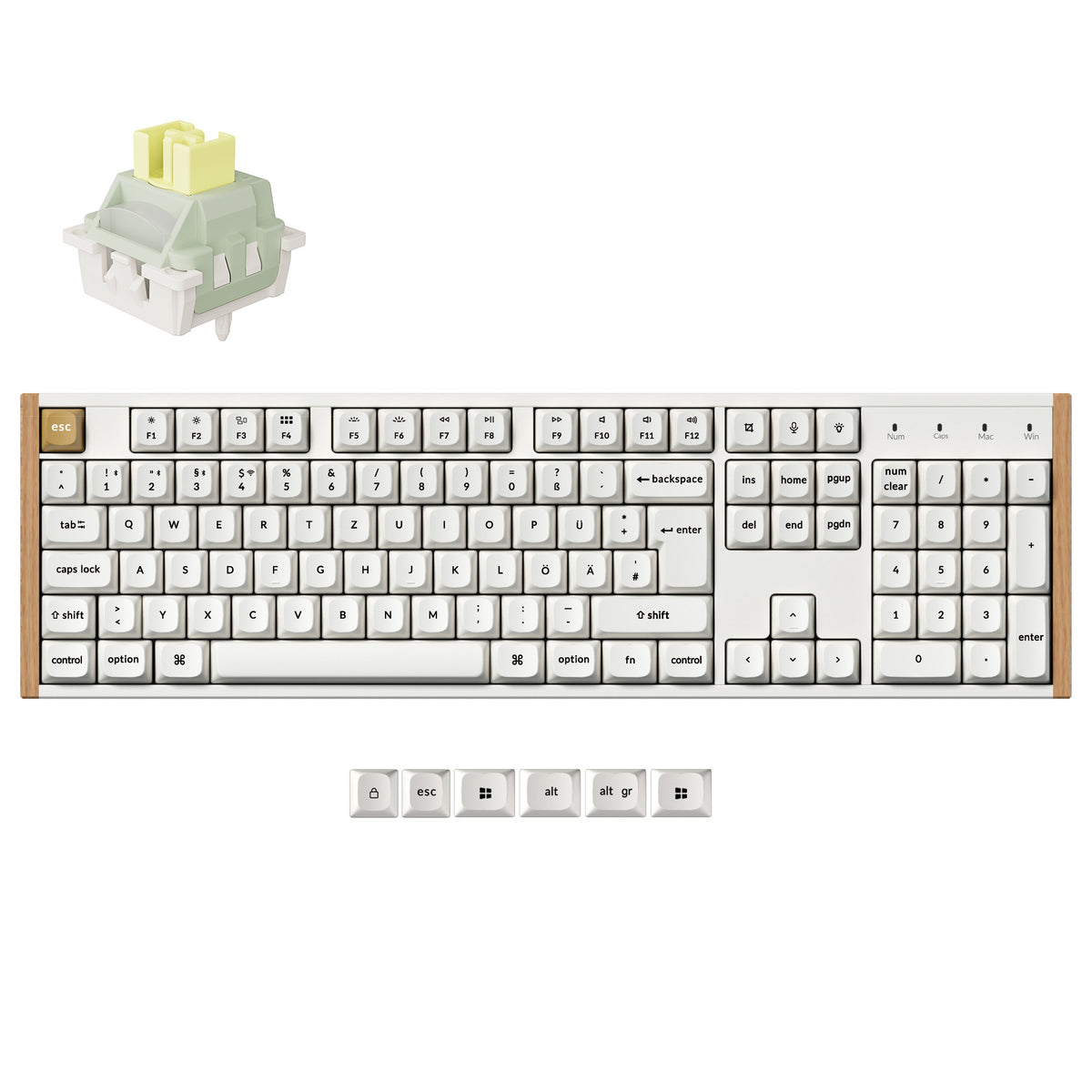 Keychron K10 HE Wireless Magnetic Switch Custom Keyboard ISO Layout Collection