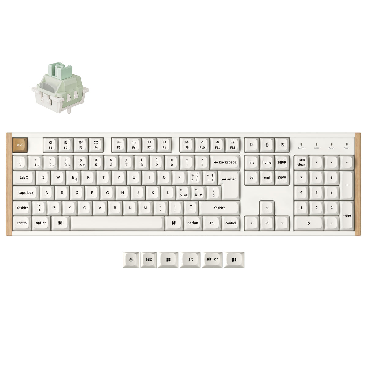 Keychron K10 HE Wireless Magnetic Switch Custom Keyboard ISO Layout Collection