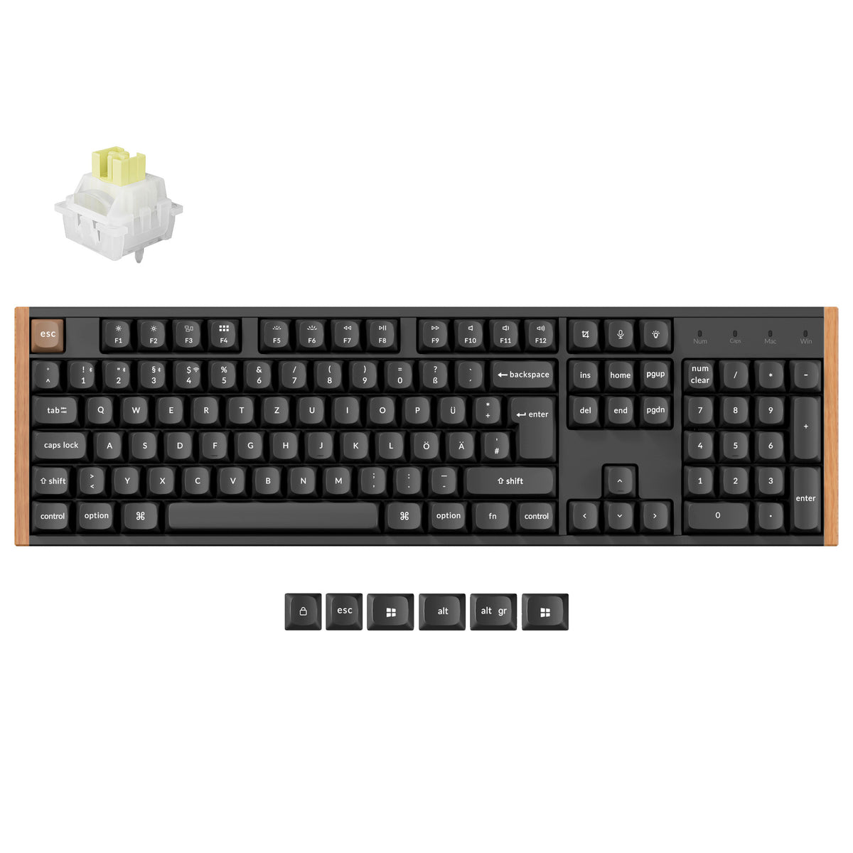 Keychron K10 HE Wireless Magnetic Switch Custom Keyboard ISO Layout Collection
