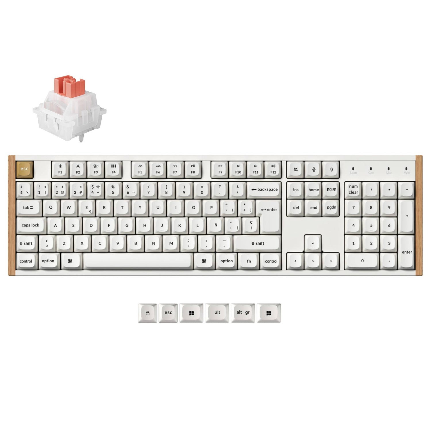 Keychron K10 HE Wireless Magnetic Switch Custom Keyboard ISO Layout Collection