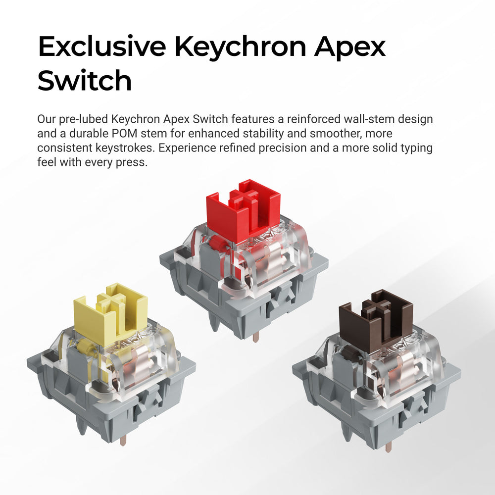 Keychron K10 Max QMK Wireless Mechanical Keyboard (US ANSI Layout)